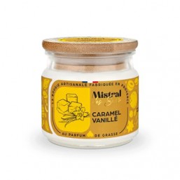 Bougie caramel vanille