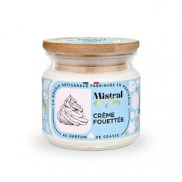 Bougie crème fouettée