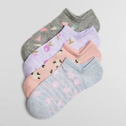 Socquettes p-t femme motifs