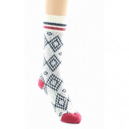 Mi-chaussettes Jacquard