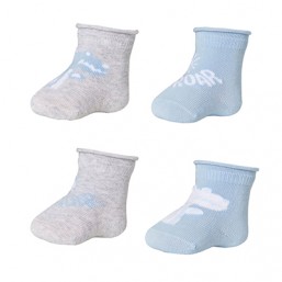 Lot 2 p. de chaussettes bébé