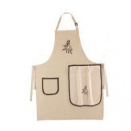 Tablier Chevaux Beige