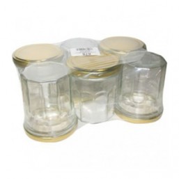 Pack 6 confituriers 200ml
