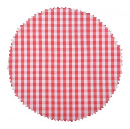 Textile bocaux à carreaux