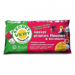 Terreau Plantes Fleuries