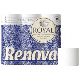 Papier WC 9 rouleaux blanc