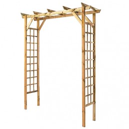 Pergola vigne droite