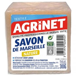Savon de Marseille nature 300g