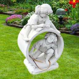 Fontaine + enfants